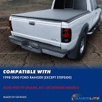 AmeriLite Black Smoke Tail Lights for 98-00 Ranger