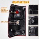 RANSOTO Right Tail Light for 2004-2008 Ford F150