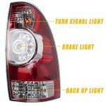 LED Tail Light Assembly for 2005-2015 Toyota Tacoma