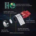 Bright Red LED Bulbs for Cars and Trucks