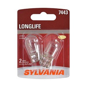 Sylvania 7443 Long Life Bulbs for DRL & Reverse