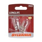 Sylvania 7443 Long Life Bulbs for DRL & Reverse