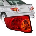 Left Tail Light Assembly for 2009-2010 Toyota Corolla