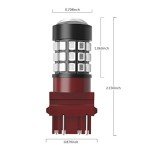 Bright Red LED Bulbs for Cars and Trucks