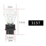 Fugedox 3157 White Tail/Brake Light Bulbs