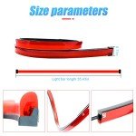 HIPOPY 35" LED Brake Light Strip for Cars