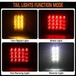 40 LED Truck Tail Light Bar with Iron Shield