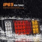 40 LED Truck Tail Light Bar with Iron Shield