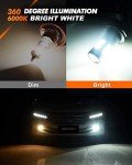 SEALIGHT 6000K LED Fog Light Bulbs (2-Pack)