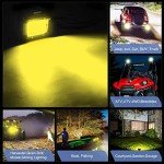Nilight 4-Inch Yellow LED Fog Light Pods