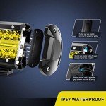 Nilight 4-Inch Yellow LED Fog Light Pods
