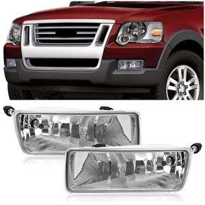 HECASA Fog Light Pair for 2006-2010 Ford Explorer