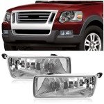 HECASA Fog Light Pair for 2006-2010 Ford Explorer