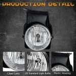 Fog Lights for GMC Sierra 2003-2007 with Bulbs