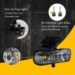 Clear Fog Lights for 2000-2006 GMC Trucks