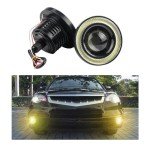 2 PCS Yellow Angel Eye Fog Light Projectors