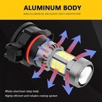 PHINLION 2504 PSX24W Super Bright LED Fog Lights