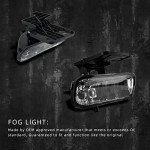 Clear Fog Lights for 2000-2006 GMC Trucks