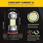 PHINLION 2504 PSX24W Super Bright LED Fog Lights