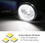 Bright LED Fog Light Kit for GMC Sierra 2007-2013