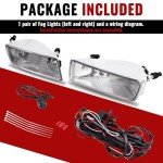 HECASA Fog Light Pair for 2006-2010 Ford Explorer