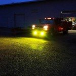 Nilight 6.5 Inch Amber LED Light Bar Set