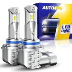 AUTOONE HB3 LED Fog Bulbs - 16000 Lumens 6000K