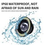 2PCS Bright COB LED Fog Light with Halo Rings