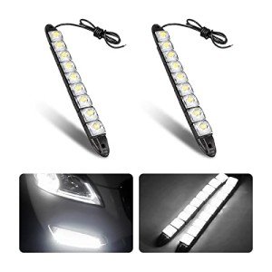 9 LED Daytime Running Strip Lights Kit