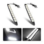 9 LED Daytime Running Strip Lights Kit