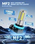 High-Performance H11 H16 H8 LED Fog Light Bulbs