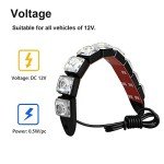 9 LED Daytime Running Strip Lights Kit