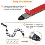 9 LED Daytime Running Strip Lights Kit