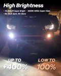 AUTOONE LED Fog Light Bulbs - Bright & Reliable