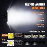 Nilight 6.5 Inch LED Pods with DRL and Wiring