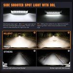 Nilight 6.5 Inch LED Pods with DRL and Wiring