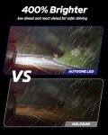 AUTOONE LED Fog Light Bulbs - Bright & Reliable