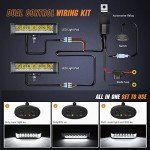 Nilight 6.5 Inch LED Pods with DRL and Wiring