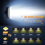 Nilight 18W Spot LED Light Bar - 2 Pack