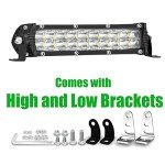 7-Inch Slim LED Light Bar for Trucks & ATV