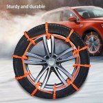 20Pcs Anti-Slip Snow Chains for Car Tires