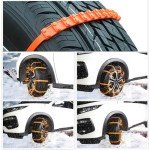 20Pcs Anti-Slip Snow Chains for Car Tires