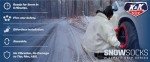 K&K Automotive Pro Series Snow Socks for Tires