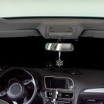 Winter Windshield Snow Cover with Mirror Shields