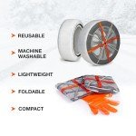 Snow Socks for Tires - AutoSock HP697 (2 Pack)