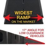 FloTool RhinoRamp Vehicle Ramps - Extra Wide & Sturdy