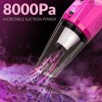 High-Power Car Vacuum and Detailing Brush Set