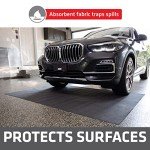 Absorbent Oil Spill Garage Floor Mat - 60"x72