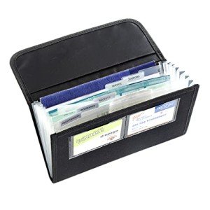 Car Glove Box Organizer with Document Pockets