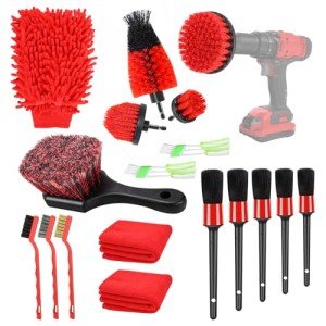 KOFANI 18-Piece Car Cleaning Detailing Kit